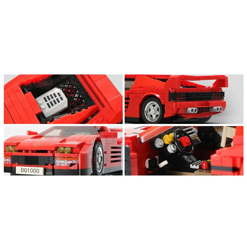 80s V12 Italian Icon | 932pcs | Block World