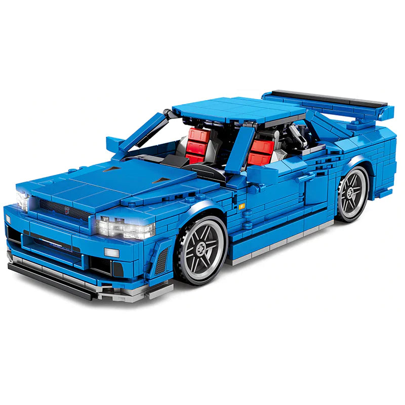 Godzilla R34 GT-R | 833pcs | Block World