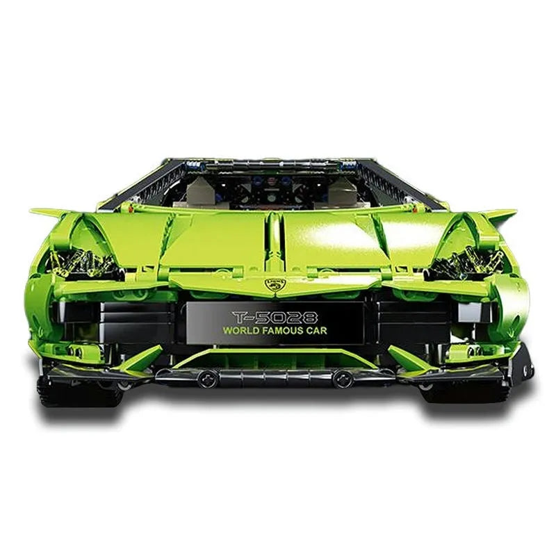 The Racing Green Sian - rear view