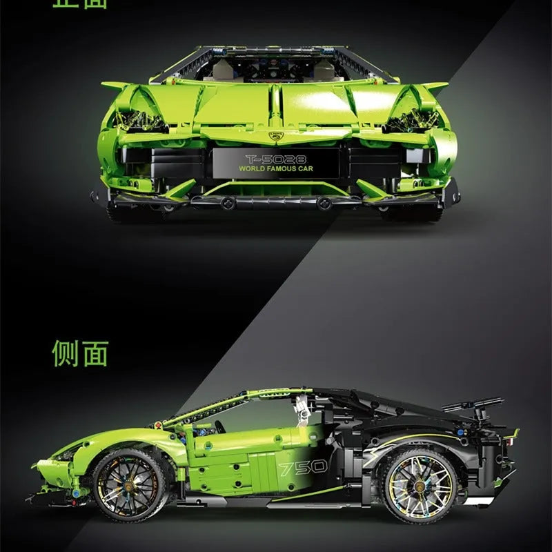 The Racing Green Sian - engine detail
