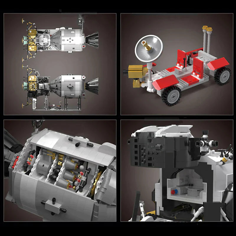 Apollo Spacecraft | 7011pcs | Block World